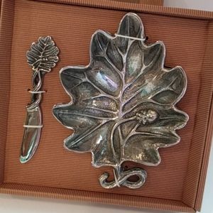 Home Star Pewter Tidbit Server